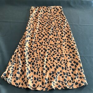 Cheetah print Urban Outfitters Maxi Skirt, size S, condition like new